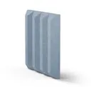 Pastellblau Melange