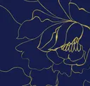 Navy + Gold