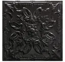 Textured Black Satin