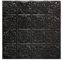 Textured Black Satin