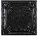 Textured Black Satin