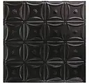 Textured Black Satin