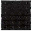 Textured Black Satin
