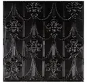 Textured Black Satin