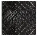 Textured Black Satin