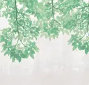 Blue Green Forest