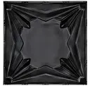 Textured Black Satin