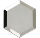 Arctic Frost 4" Hexagon