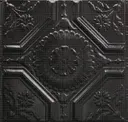 Textured Black Satin