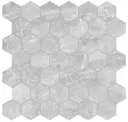 Perla Grigia Hexagon Mosaic