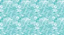 Teal On White