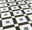 Black, White And Blue