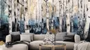 Birch And Blue (original)