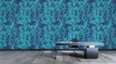 Indigo On Teal