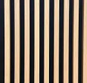 Natural Oak On Black Felt