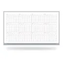 12 Month Calendar Burgundy