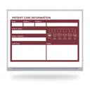 Patient Information Burgundy